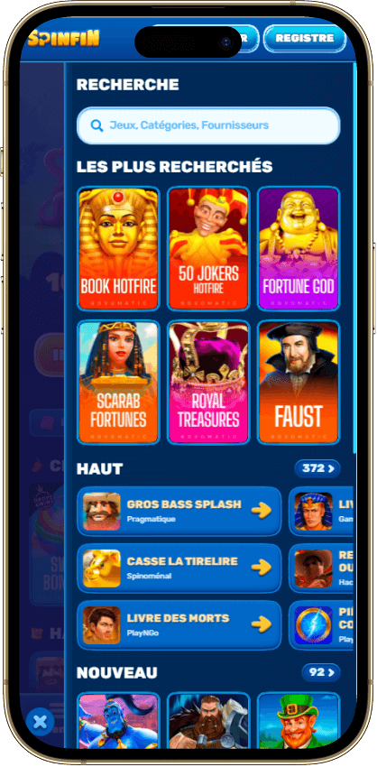 Spinfin Casino Mobile